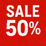 SALE 50%