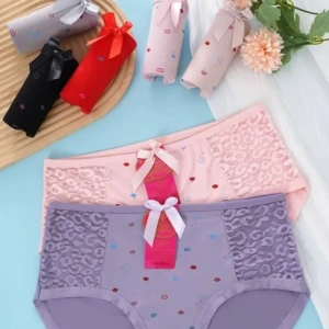 كيلوت نسائي فل ليكرا زبدة 2XL/5XL