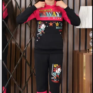بيجامة بناتي فليس سميك ممتاز AWAY💐