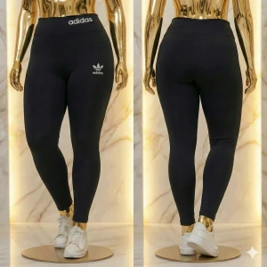 فيزون حجم كبير adidas ماليزي ليكرا مصوف شتائي🩷🫦 