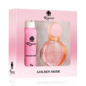 مجموعة عطر ومزيل تعرق الوضع الذهبي نسائي