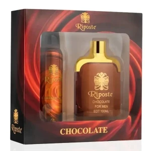 مجموعة عطر ومزيل تعرق بعبق الشوكولا الرجالي 