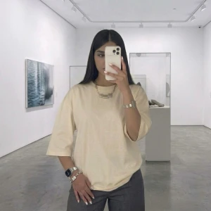 سادة Oversized T-shirt 