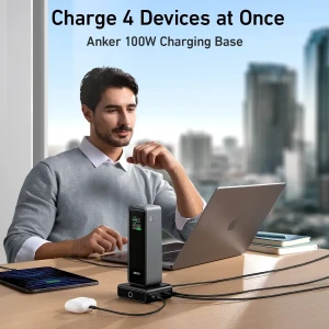 Anker Prime 27,650mAh Power Bank (250W) and 100W Charging Base