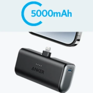 Anker Nano Power Bank (12W, Built-In Lightnin