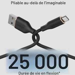 Anker USB-A to USB-C Cable (2pack, silicone )
