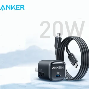 Anker Zolo 20W IQ PD with USB-C to USB-C Cable
