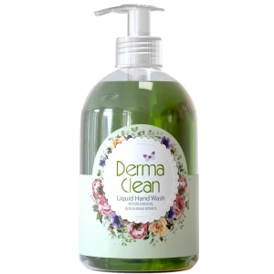 صابون سائل لليدين من ماركة ديرما كلين (Derma Clean) تتميز بلون أخ