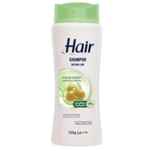 المنتج الموجود في الصورة هو شامبو Hair التركي بخلاصة زيت الزيتون 