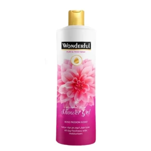 سائل استحمام وندرفل (Wonderful Shower Gel) برائحة الورد (Rose Pas