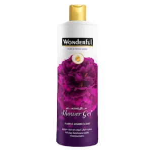 سائل استحمام وندرفل (Wonderful) برائحة الياسمين البنفسجي (Purple 