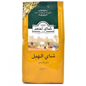 شاي أحمد بالهيل (Ahmad Tea Cardamom) بوزن 80 غراماً. [1] (https:/