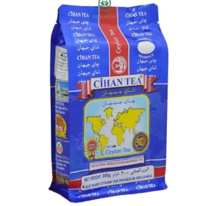 شاي جيهان المعطر السيلاني (Cihan Tea)، كيس أزرق بوزن 200 غرام
