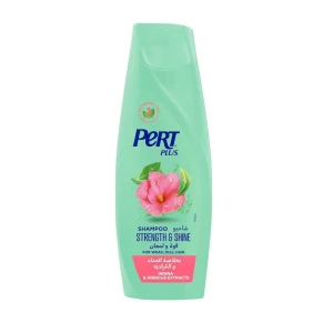 شامبو برت بلاس (Pert Plus) بقوة ولمعان بخلاصة الحناء والكركديه، 