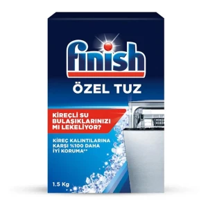 ملح غسالات الصحون الخاص من ماركة فينيش (Finish Özel Tuz) بوزن 1.5