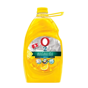 سائل غسيل الصحون O2 (زاهي) برائحة الليمون