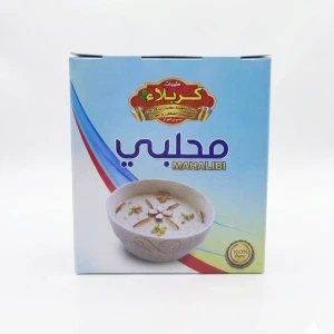  علبة مسحوق محلبي (خليط المهلبية) من علامة "طيبات كربلاء