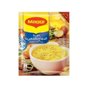 و شوربة الدجاج بالشعيرية من ماجي بوزن 60 غرام