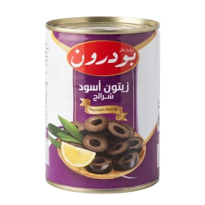 زيتون اسود شرائح بوردو 