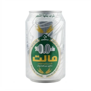 شراب شعير قوطيه 330 مل بنكهه  ساده 