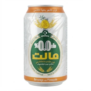 شراب شعير قوطيه 330 مل بنكهه الانناس 