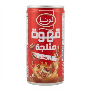 قهوه مثلجه لونا بنكهه اوريجينال 