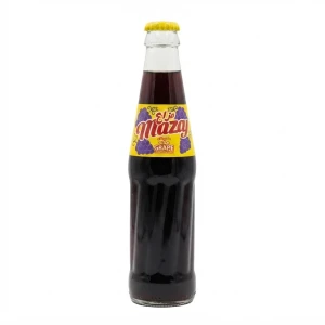 عصير غازي مزاج زجاجي  بنكهه  عنب 
