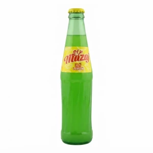عصير غازي مزاج زجاجي  بنكهه   ليمون 