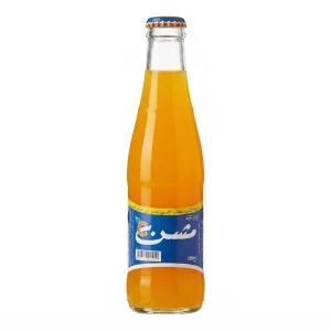  عصير مشن زجاجي  غازي 250 مل  برتقال 