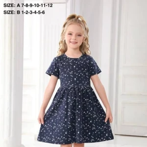 دشداشة بناتي قصير صيفي