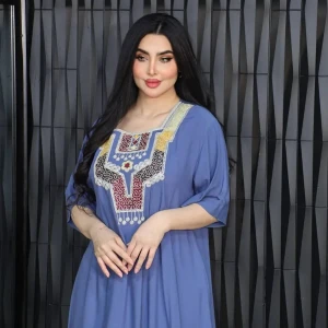 دشداشة نسائي كشمير قصير