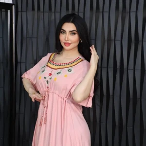 دشداشة نسائي كشمير قصير