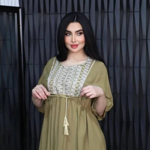 دشداشة نسائي كشمير قصير