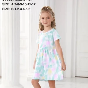 دشداشة بناتي قصير صيفي