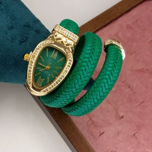 ساعه بولغري خضرا