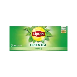 علبة شاي اخضر صافي ليبتون 20 فتلة 