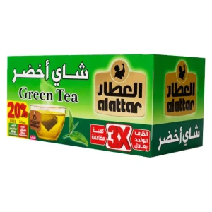 شاي اخضر عطار 20 فتلة 
