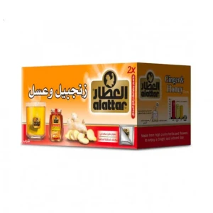 زنجبيل وعسل عطار 20 فتلة 