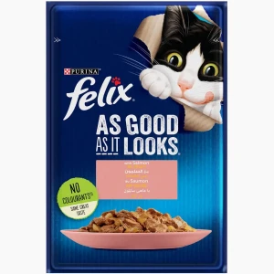 Purina Felix Wet Cat Food With Salmon