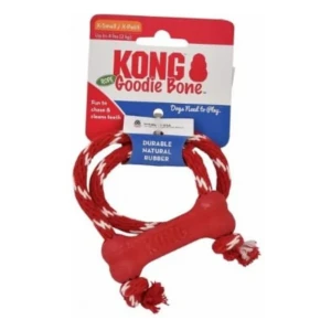 Kong Goodie Bone Red Rubber Chew Toy For XS Dogs 