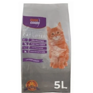 Omni Guard Clumping Cat Litter Lavender Scented