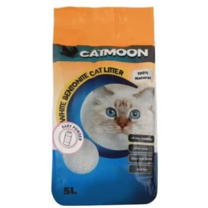 Catmoon Clumping Cat Litter Baby Powder Scented