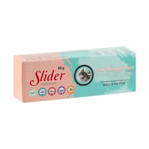 Slider Anti-Hairball Malt Paste With Taurine For Cats