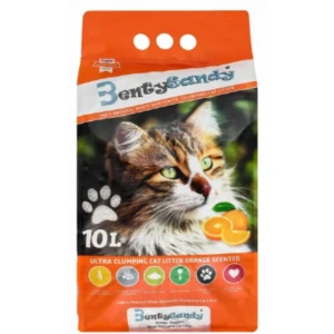 Benty Sandy Ultra Clumping Cat Litter Orange Scented