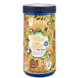 Pets Republic Active Cat Litter Deodrizer Powder PinaColada Scent