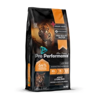 Pro Performance Sterilized Cat Food With Chicken,Rice&amp;Cranberry