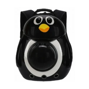 Woofy Black Penguin Shaped Pet Carrier Bag (42*32*29cm)