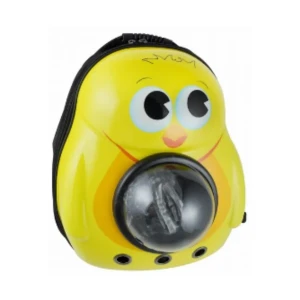 Yellow Chick Print Pet Carrier Bag With Window (40*25*13cm)