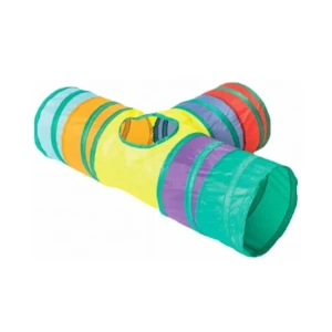 Petbroo Multicolored Cat Tunnel (80*30*25cm)