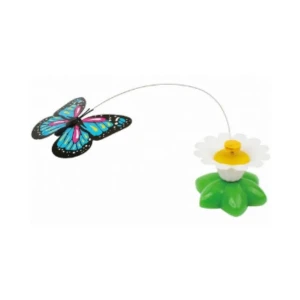 Petbroo Butterfly&amp;Flower Shaped Interactive Cat Teaser Toy